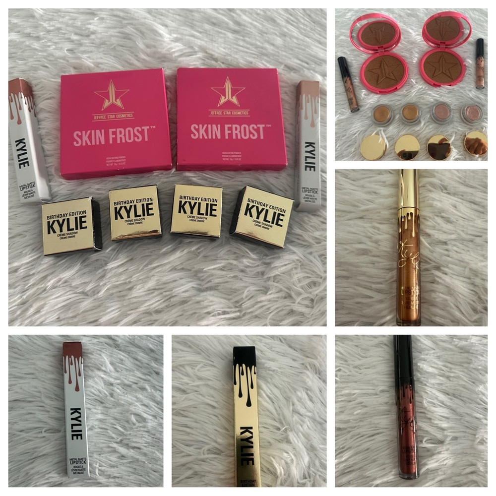 Jeffrey Star Skin Frost & Kylie Cosmetics Birthday Lipstick Bundle lot of 10 NIB